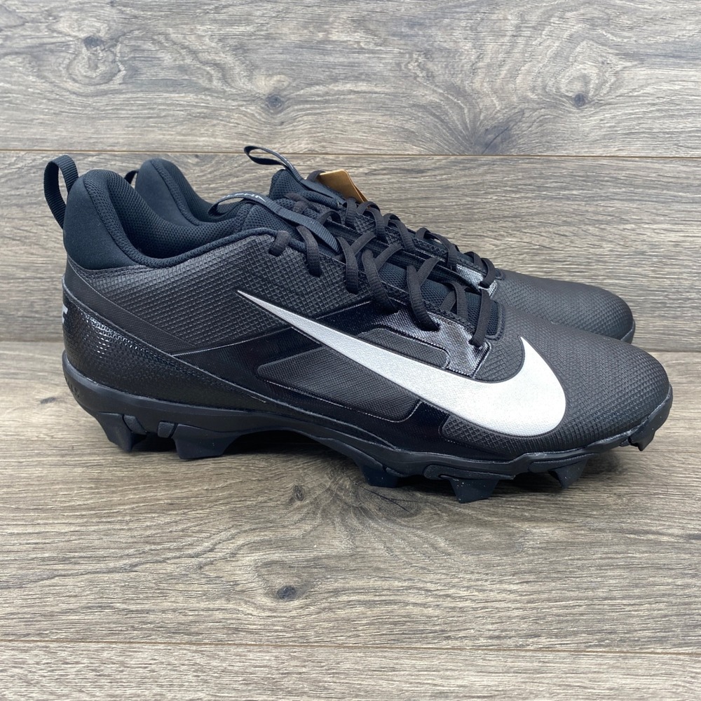 Nike Alpha Menace 4 Shark Mens 16 Black White Football Cleats FN0028-002